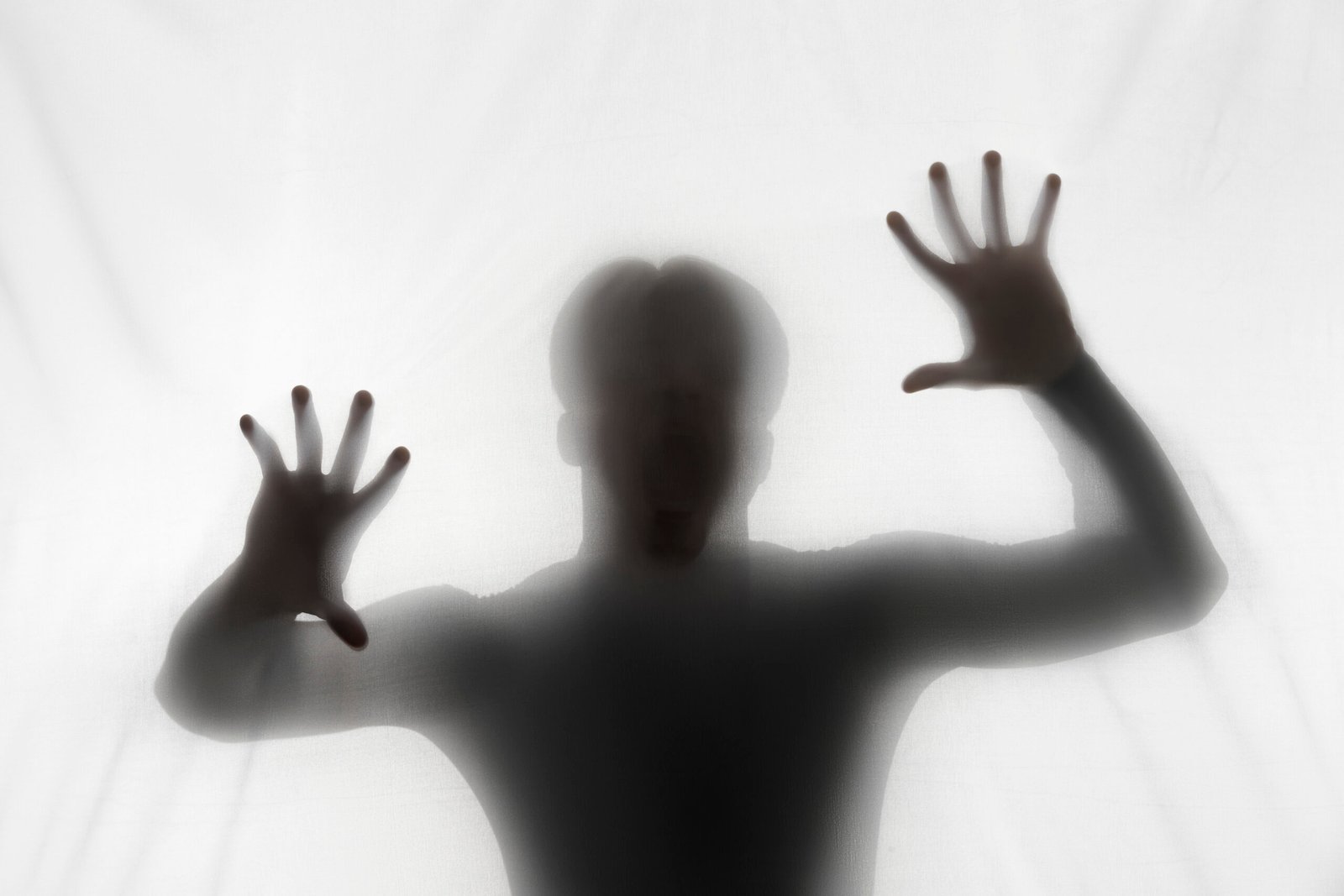 terrifying hands silhouettes studio